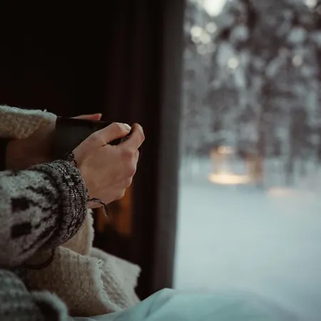 Aurora Igloo Village Yllaes Nox - Hot Tub アパート