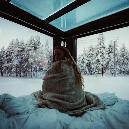 アパート Aurora Igloo Village Yllaes Nox - Hot Tub *