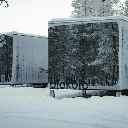 Aurora Igloo Village Yllaes - Hot Tub Daire