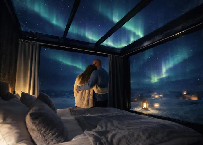 Aurora Igloo Village Yllaes Nox - Hot Tub アパート