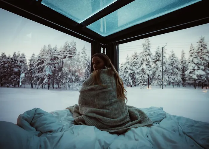 アパート Aurora Igloo Village Yllaes Nox - Hot Tub *