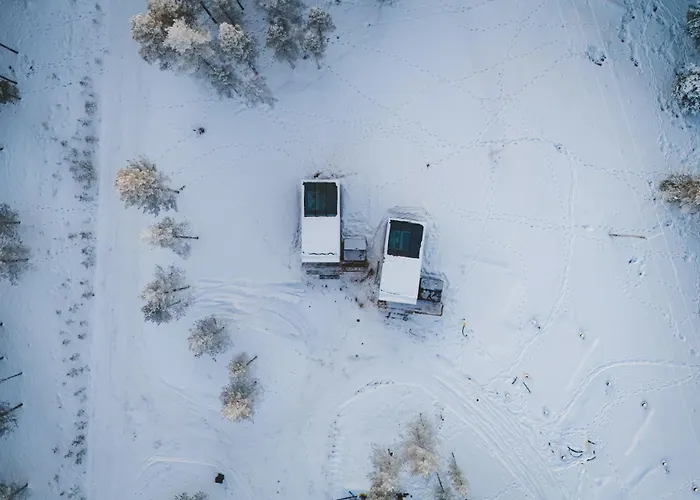 Aurora Igloo Village Yllaes Nox - Hot Tub