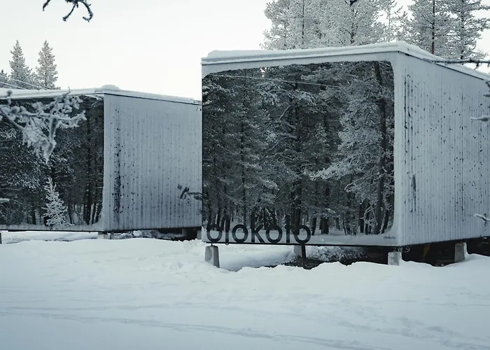 アパート Aurora Igloo Village Yllaes Nox - Hot Tub